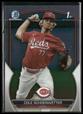 2023 Bowman Draft #BDC-116 Cole Schoenwetter Chrome