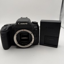 Canon EOS 77D 24.2 MP Digital SLR Camera Body Only - Black