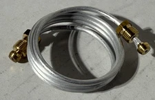 2.182.280 SIT Group Pilot Tube with Fixing Nuts 1/8 x 24" for Gas Systems