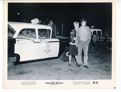 Big Night-Elsa Martinelli-Laurent Terzieff-8x10-B&W-Still