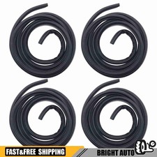 New Fits For 1996-02 Toyota 4runner 6231135013 4pcs Front Door Weatherstrip Seal