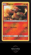 Magmar 10/68 Uncommon Hidden Fates Pokemon Reverse Holo Lightly Played