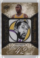2008-09 UD Premier Stitchings Level 1 11/50 James Worthy #PS-JW HOF 10lp