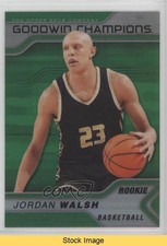 2023 Upper Deck Goodwin Champions Platinum Green Rainbow Jordan Walsh READ 18d6