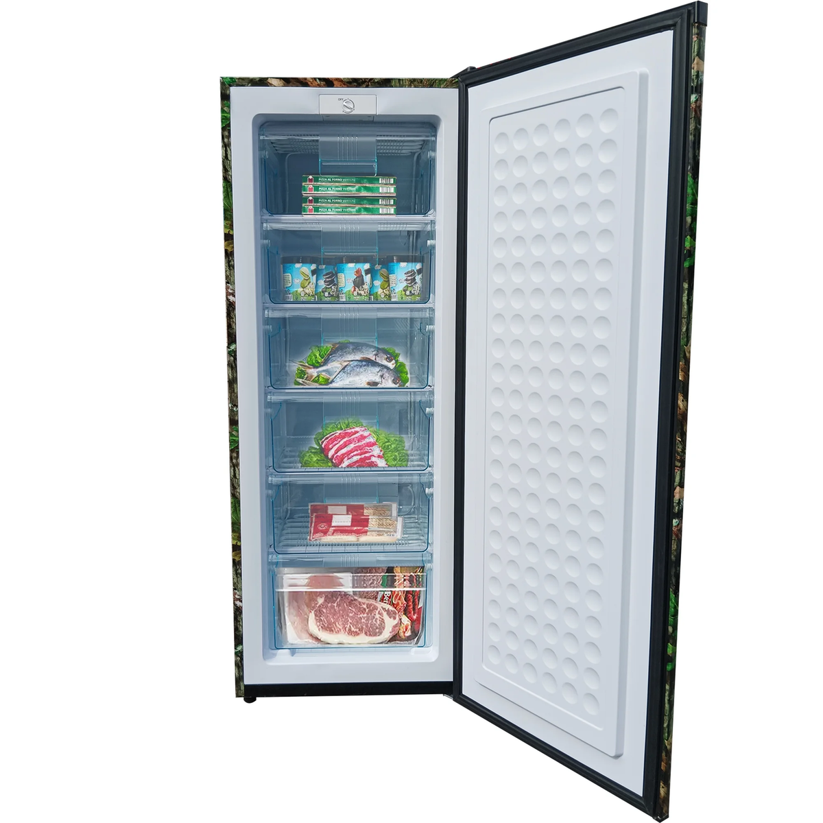 Mossy Oak BD-180U-MSOK 7-cu ft Manual Defrost Upright Freezer
