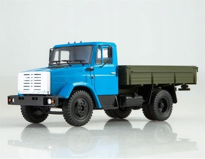 Modimio 1/43 Scale Finished Soviet Russia Zil-4333 Flatbed Truck Model Truck