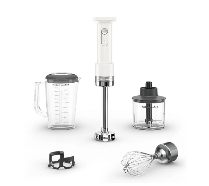 KitchenAid Go Cordless Hand Blender with Accessories - battery sold separately