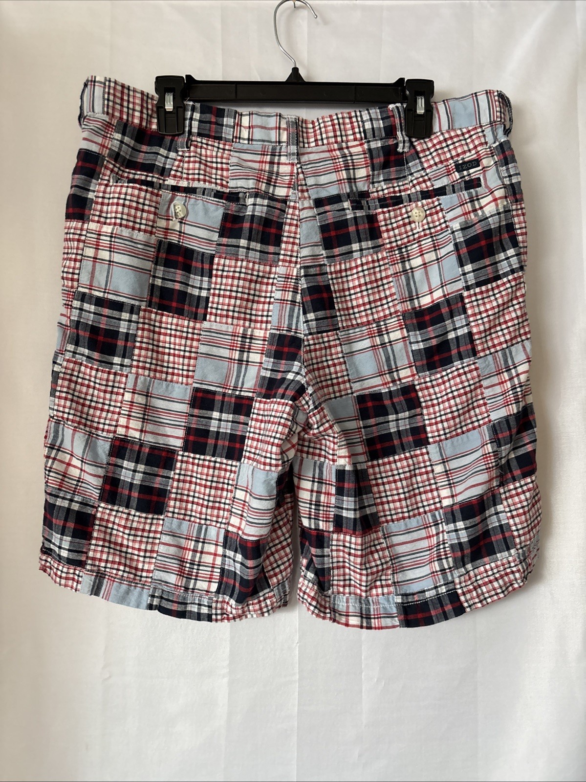 Izod Short Men 36 Multicolor Patchwork Country Cl… - image 3