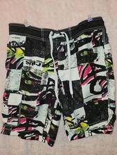 Arizona Men  s Board Shorts Style Swim Trunks Graphic Print M