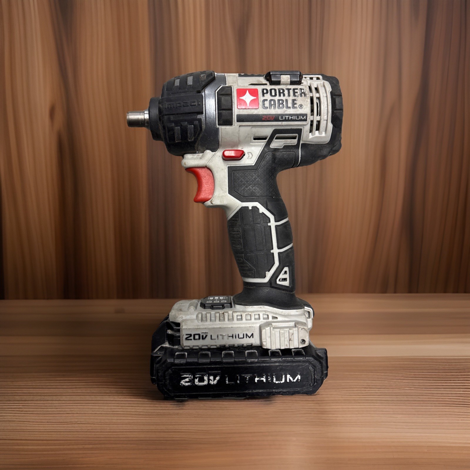 PORTER CABLE 20V Lithium 1/4" Impact Driver PCC640 Tool and Battery