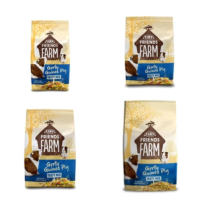 Small Animals Supreme Tiny Friends Gerty Guinea Pig Tasty Mix Food - All Sizes