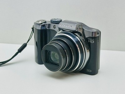 Olympus SZ-30MR 16MP 24x Zoom Digitalkamera Grau geprüft 