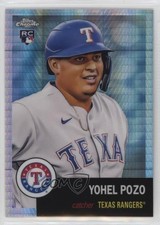 2022 Topps Chrome Platinum Anniversary Prism Refractor Yohel Pozo #169 3y1