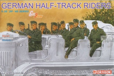 DML6671 1:35 Dragon German Half-Track Riders (10 Figures Set)