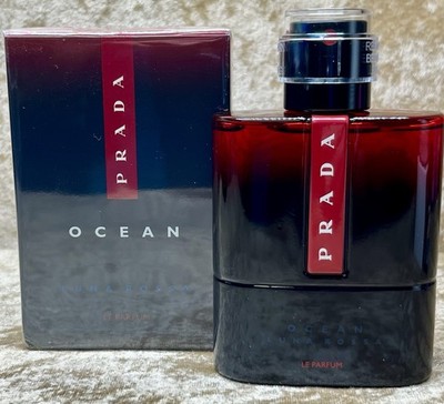 Prada Ocean Luna Rossa Le Parfum For Men 1.6 Fl.  Oz. /50 Ml. Refillable Sealed