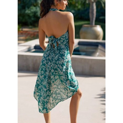iliana halter dress Myra Mini Halter Dress in Pink main image 1