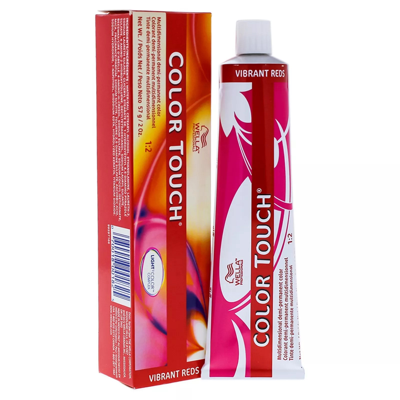 Touch Demi Perm 10/34 Lightest Blonde Gold Red 2 Oz