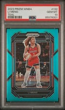 2023 Prizm WNBA #132 Li Meng RC Teal /49 PSA 10 ROOKIE