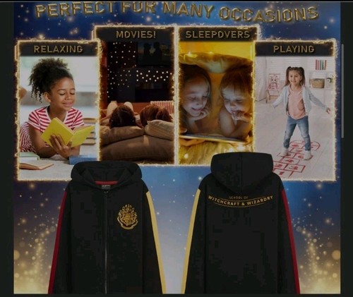 Harry Potter Mädchen Hoodie 9/10 Jahre - Bild 2 von 2