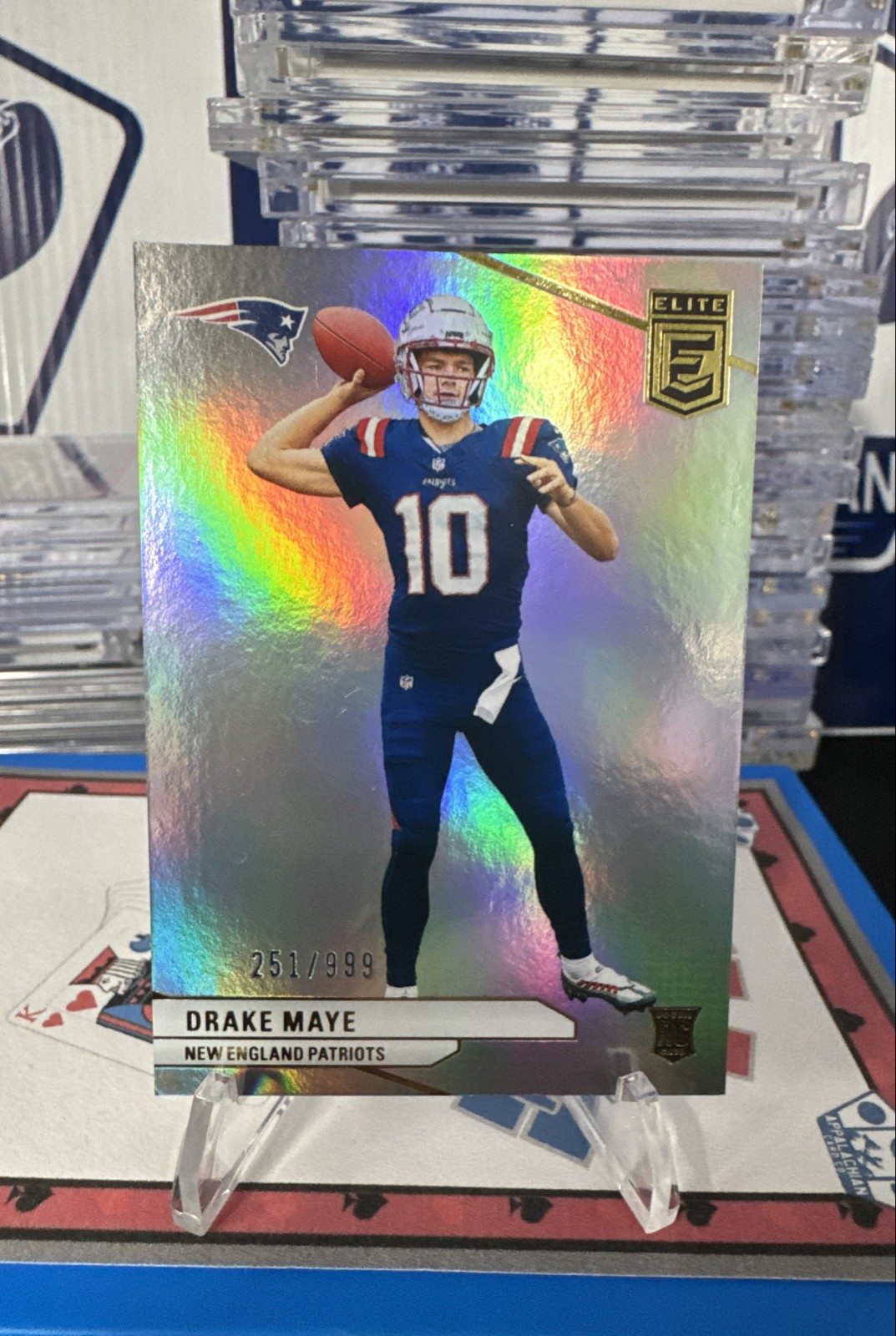 2024 Panini Donruss Elite - Rookies Drake Maye #185 /999 (RC)