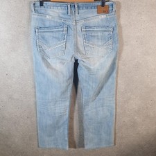 Vintage BKE Tyler Straight Y2K Hip Hop Jeans Mens W33 L28 Blue Denim