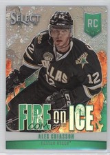 2013 Panini Select Fire on Ice Rookies Green Prizm 5/25 Alex Chiasson #FR-8 0f2