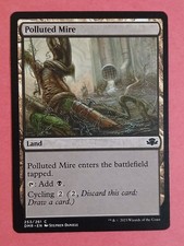MTG - Dominaria Remastered - Regular - #253 - Polluted Mire - LP
