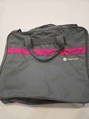 Tupperware Consultant Gray Zippered Bag