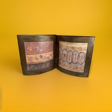 Vintage Wood Decorative 2-Piece Wall Hanging -15" x 24" Collectible Decor