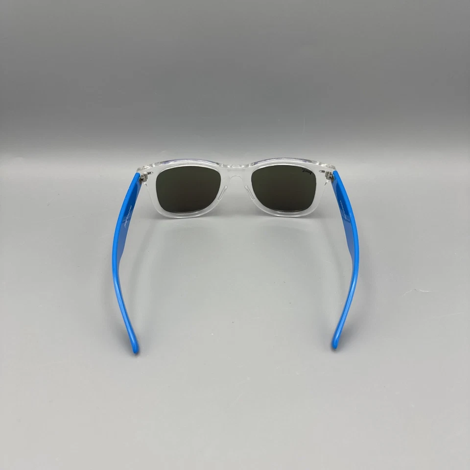 Классические солнцезащитные очки Pugs Style #903 квадратные синие прозрачные - Изображение 4 из 4