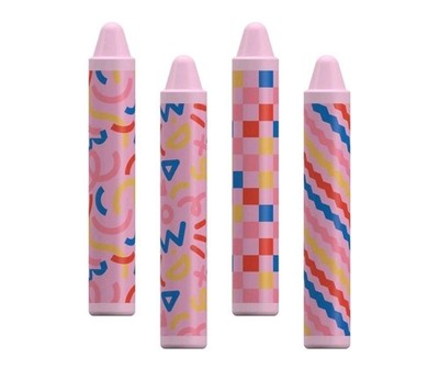 Kids Crayon Style Universal Tablet Stylus - 4 Pack Pink. Brand New In Box.