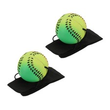 2Pcs 1.9 Inch Sports Wrist Ball, Baseball for Exercise, Mixed Colors