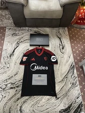 Sevilla Match Issue Alfon #17 Black Third Football Shirt 2025/26 With COA Boxed