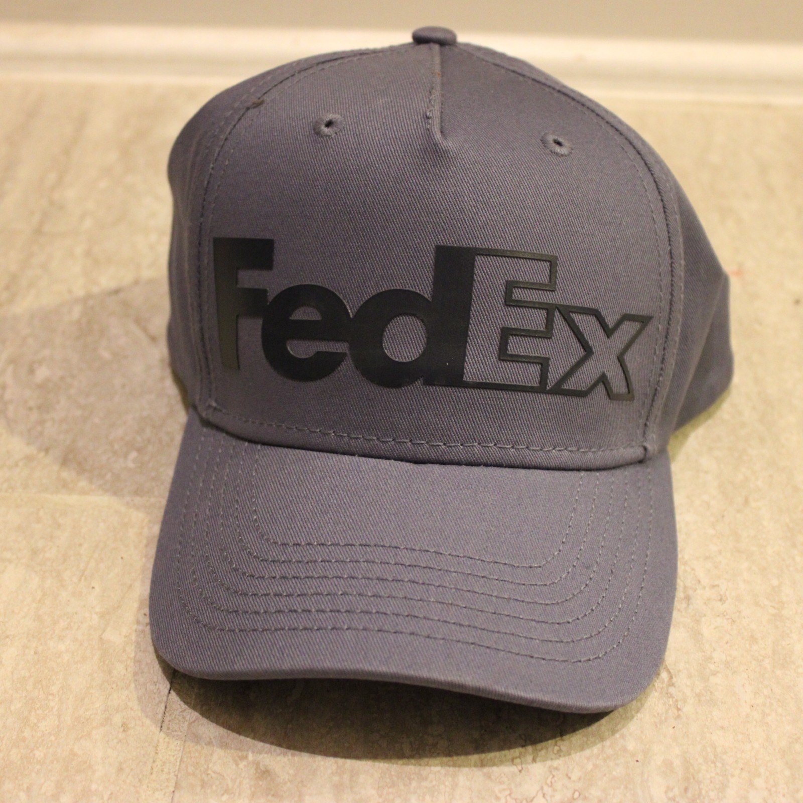 Fedex Hat Cap Adjustable Snapback Black Grey - image 1