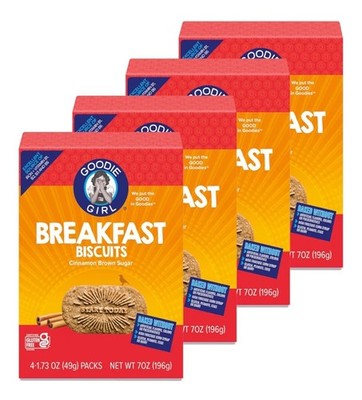 Goodie Girl, Cinnamon Brown Sugar Breakfast Biscuits | Snack Packs | Gluten...