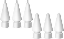 Paiholy Upgraded 6 Pack Pencil Tips 3 White Original Tips 3 Metal