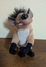 The Lion King Disney Mattel 1994 Shenzi Hyena Plush 8" Stuffed Toy Vinyl Head