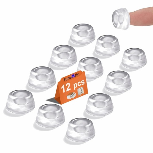 Wall Protectors from Door Knobs 12PCS, Door Knob Wall Protector, Door Stopper...