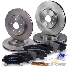 ATEC BREMSSCHEIBEN+BREMSBELÄGE BREMSKLÖTZE 17 ZOLL VORN+HINTEN FÜR OPEL INSIGNIA