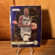 Elizabeth Williams 2024 Panini Prizm WNBA Blue Velocity Prizms #24 Chicago Sky