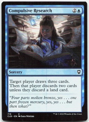 Compulsive Research 715  Battle for Baldur's Gate Magic: The Gathering NM
