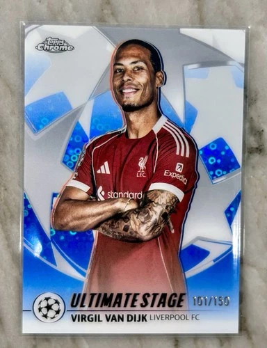2025-26 Topps Uefa Club Competitions Ultimate Stage Virgil Van Dijk #US-1   /150