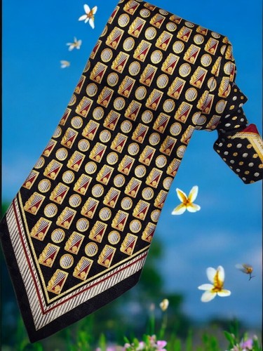 🔥🔥🔥VITALIANO PANCALDI STUNNING, RARE ITALIAN X-LONG(62"),SILK NECKTIE, NWOT - Picture 13 of 13