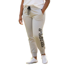 Victoria s Secret PINK Logo Jogger Sweatpants Women s XL Gray Fleece