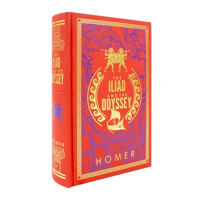 The Iliad and The Odyssey- Homers Epic Masterpieces (Leatherbound) Book | TODO