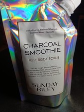 Sunday Riley Women's Charcoal Smoothie Jelly Body Scrub Exfoliating 7 Oz