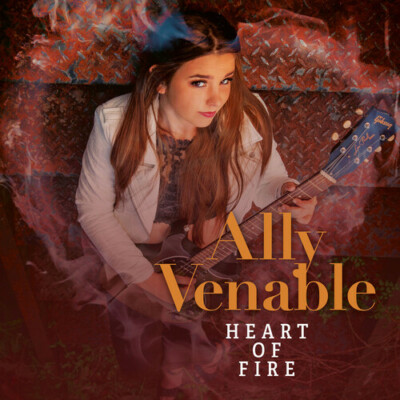 Ally Venable - Heart Of Fire CD.  Ruf Records Female Blues Artist Texas Music