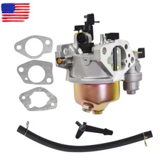 Handdo 16100-ZF6-V01 Carburetor W/Fuel Line Fit For Honda GX340 GX390 11HP 13HP