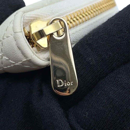 Porte monnaie Dior Lady Dior achats Cannage Voyage taille S peau dagneau blanc S0985ONMJ...