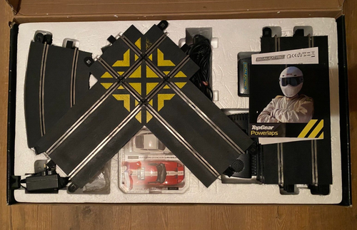 Scalextric Top Gear Powerlaps, Track With Lap Timer & Cars, Boxed, Used, Working - Picture 16 of 21